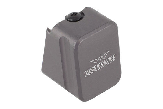 gray Warne Magazine Extension for Glock 22 adds +4 rounds of .40 caliber ammo to the capacity